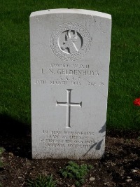 Klagenfurt War Cemetery - Geldenhuys, J N